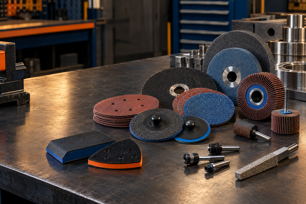Abrasives and finishing category header