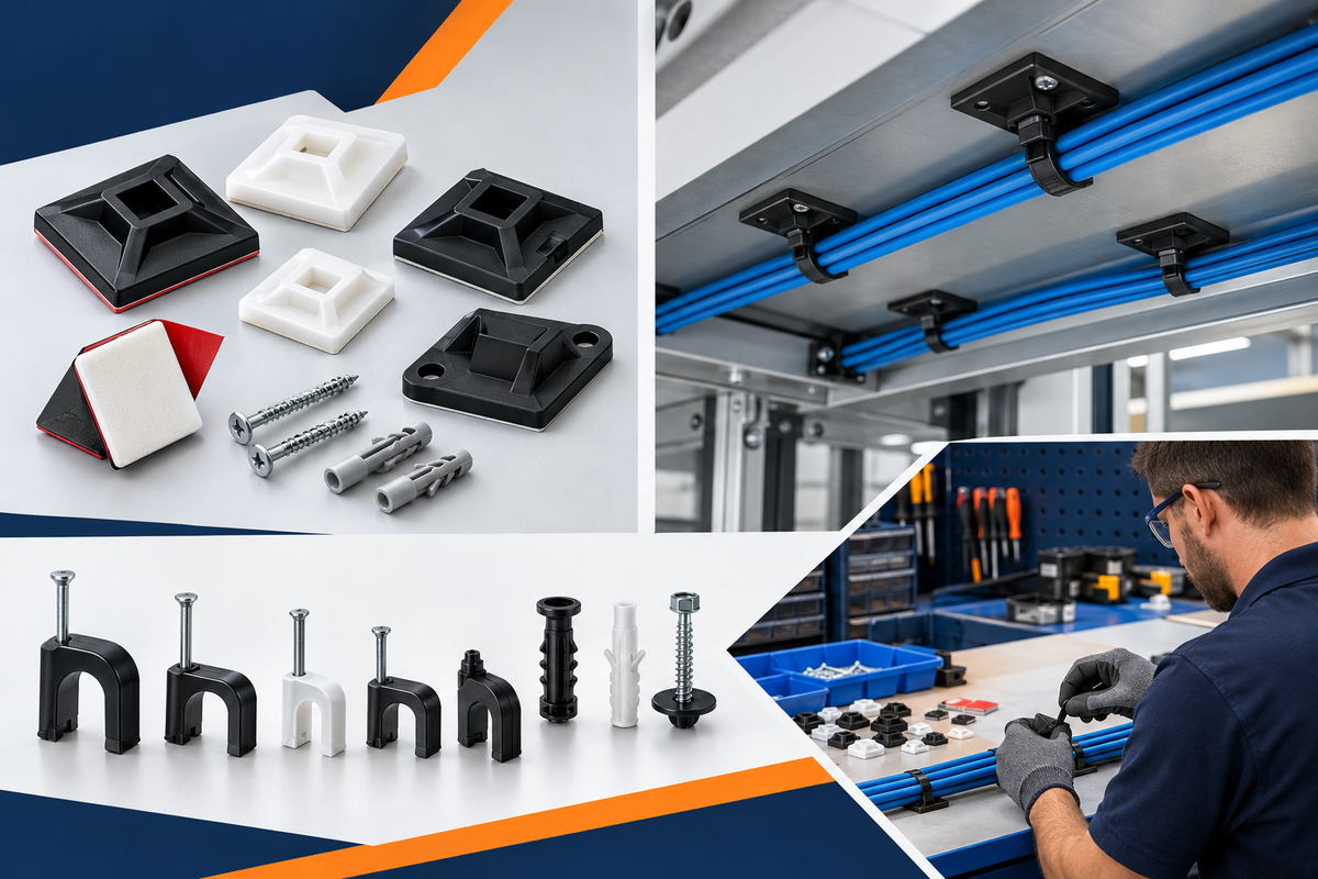 Cable Tie Mounts and Staples submenu image