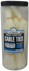 Thomas & Betts - 4 to 11 Inch Range, White Cable Ties | MSC Industrial Supply Co.