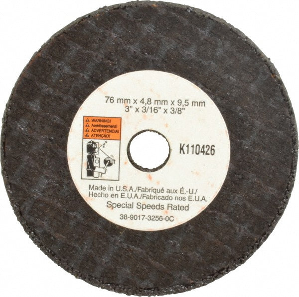 3M - Cut-Off Wheel: 3 Dia, 3/16" Thick, 3/8" Hole, Aluminum Oxide | MSC Industrial Supply Co.