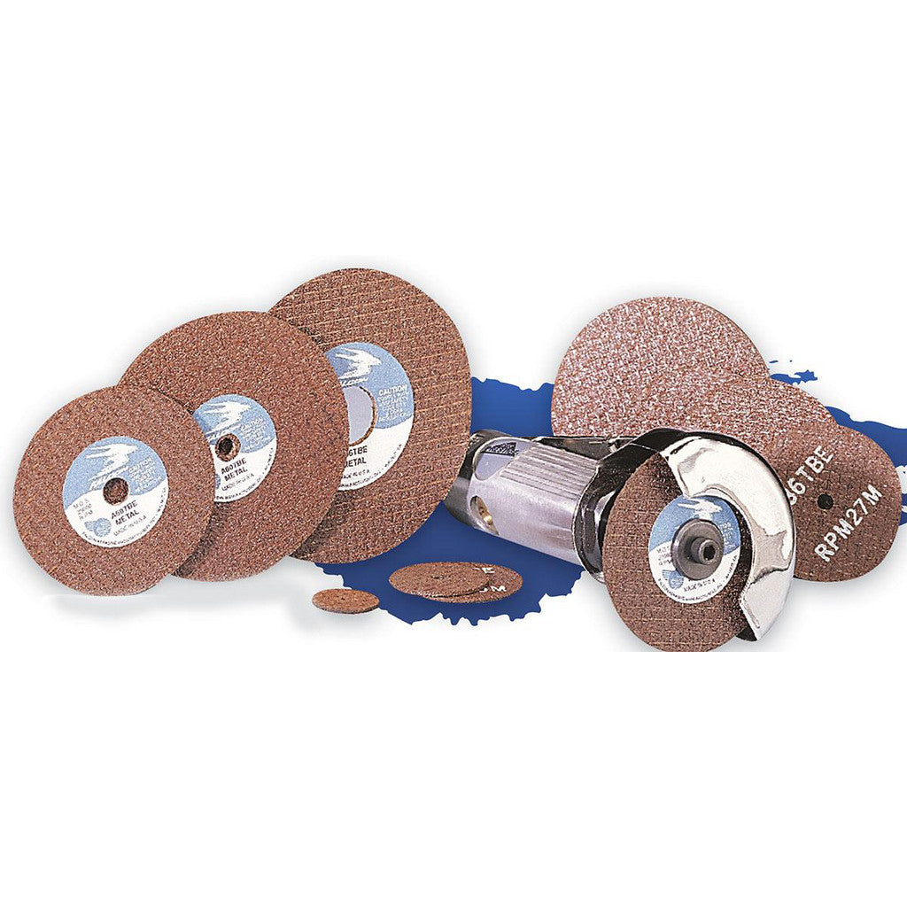 Value Collection - Cut-Off Wheel: Type 1 (01/41), 1 Dia, 1/8" Thick, 1/8" Hole, Aluminum Oxide | MSC Industrial Supply Co.