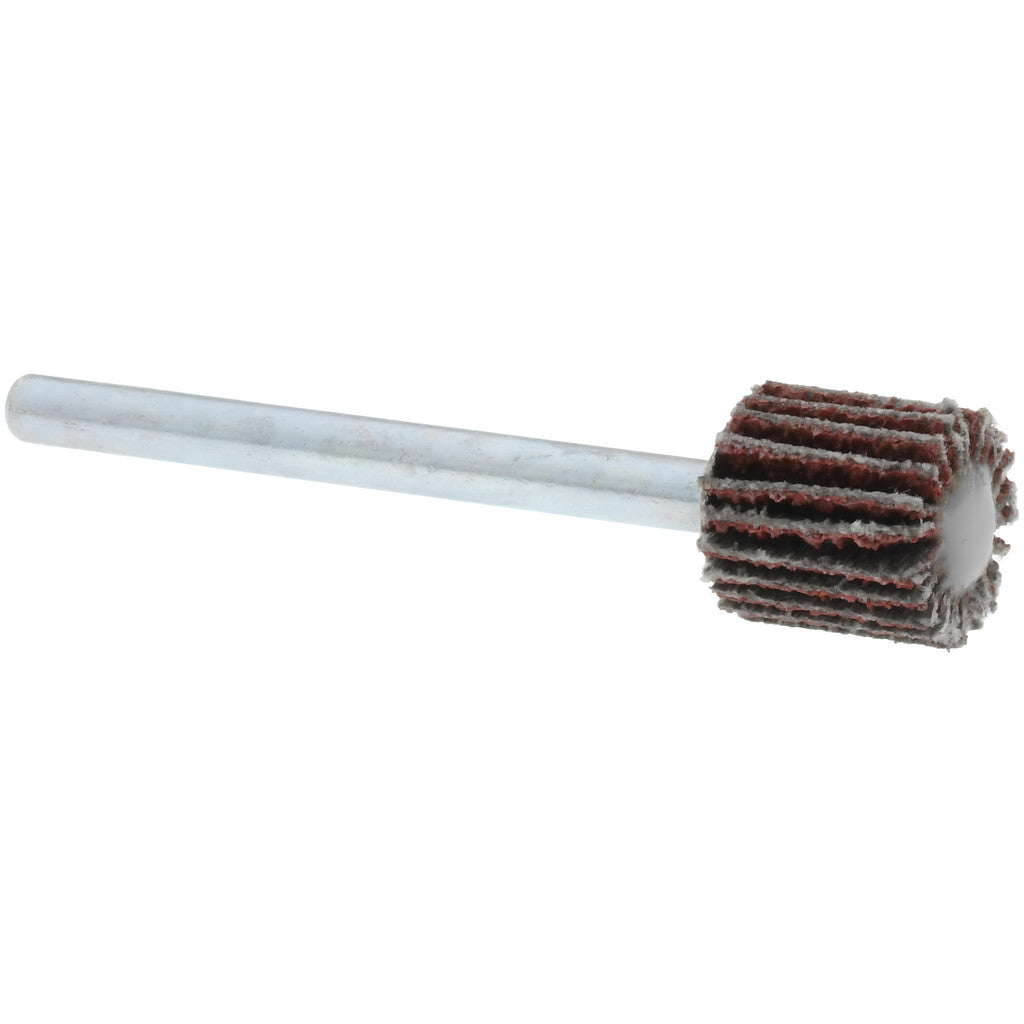 Value Collection - Mounted Flap Wheel: 3/8" Dia, 3/8" Face Width, 60 Grit, Aluminum Oxide | MSC Industrial Supply Co.