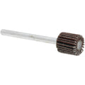 Value Collection - Mounted Flap Wheel: 3/8" Dia, 3/8" Face Width, 80 Grit, Aluminum Oxide | MSC Industrial Supply Co.
