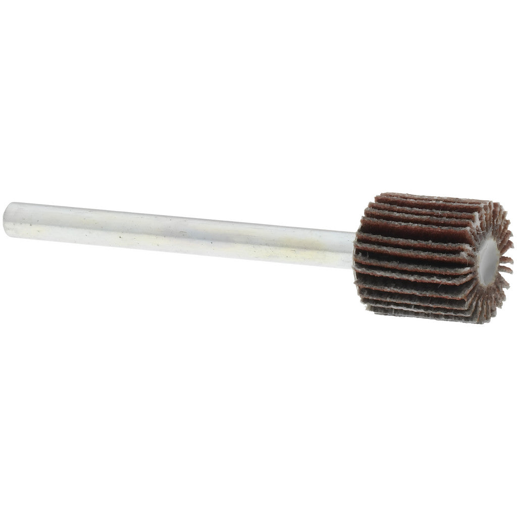 Value Collection - Mounted Flap Wheel: 3/8" Dia, 3/8" Face Width, 180 Grit, Aluminum Oxide | MSC Industrial Supply Co.