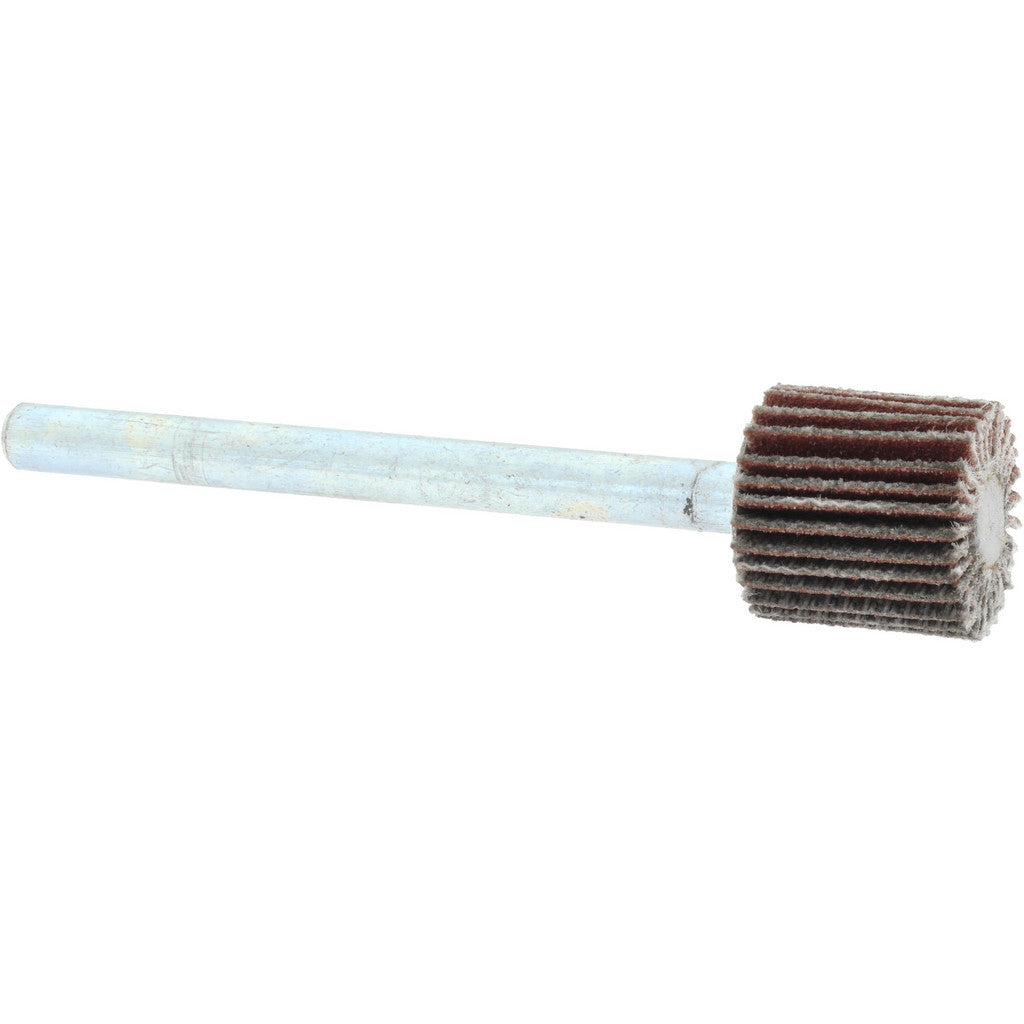 Value Collection - Mounted Flap Wheel: 3/8" Dia, 3/8" Face Width, 240 Grit, Aluminum Oxide | MSC Industrial Supply Co.
