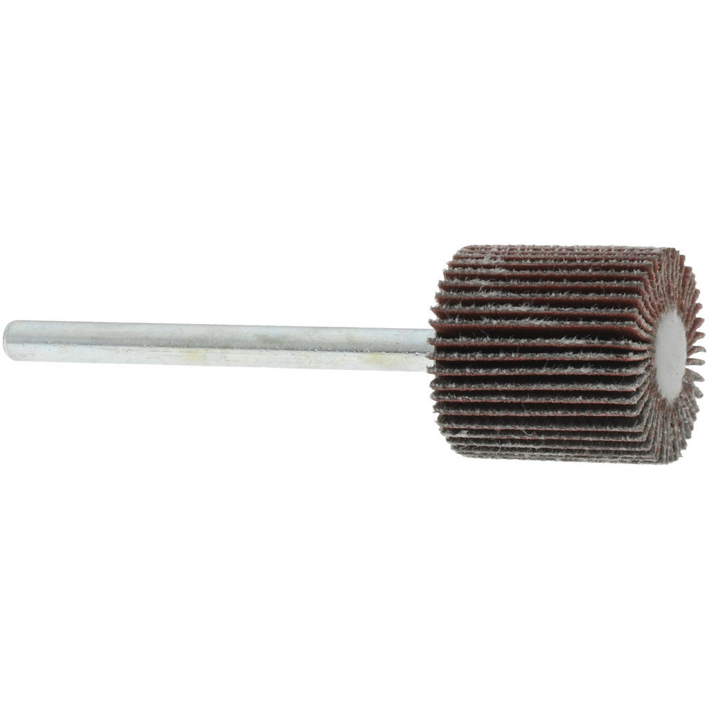 Value Collection - Mounted Flap Wheel: 5/8" Dia, 5/8" Face Width, 320 Grit, Aluminum Oxide | MSC Industrial Supply Co.