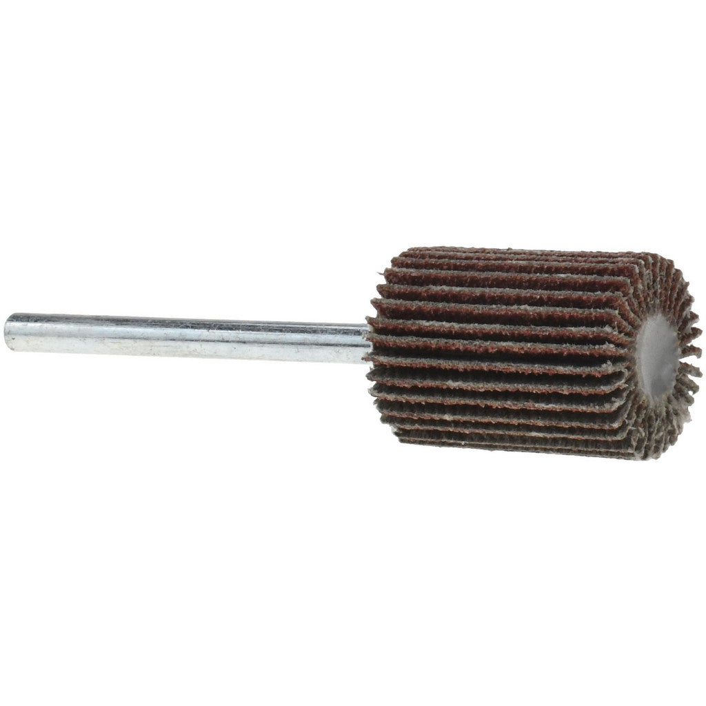 Value Collection - Mounted Flap Wheel: 5/8" Dia, 3/4" Face Width, 80 Grit, Aluminum Oxide | MSC Industrial Supply Co.
