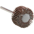 Value Collection - Mounted Flap Wheel: 3/4" Dia, 3/8" Face Width, 80 Grit, Aluminum Oxide | MSC Industrial Supply Co.