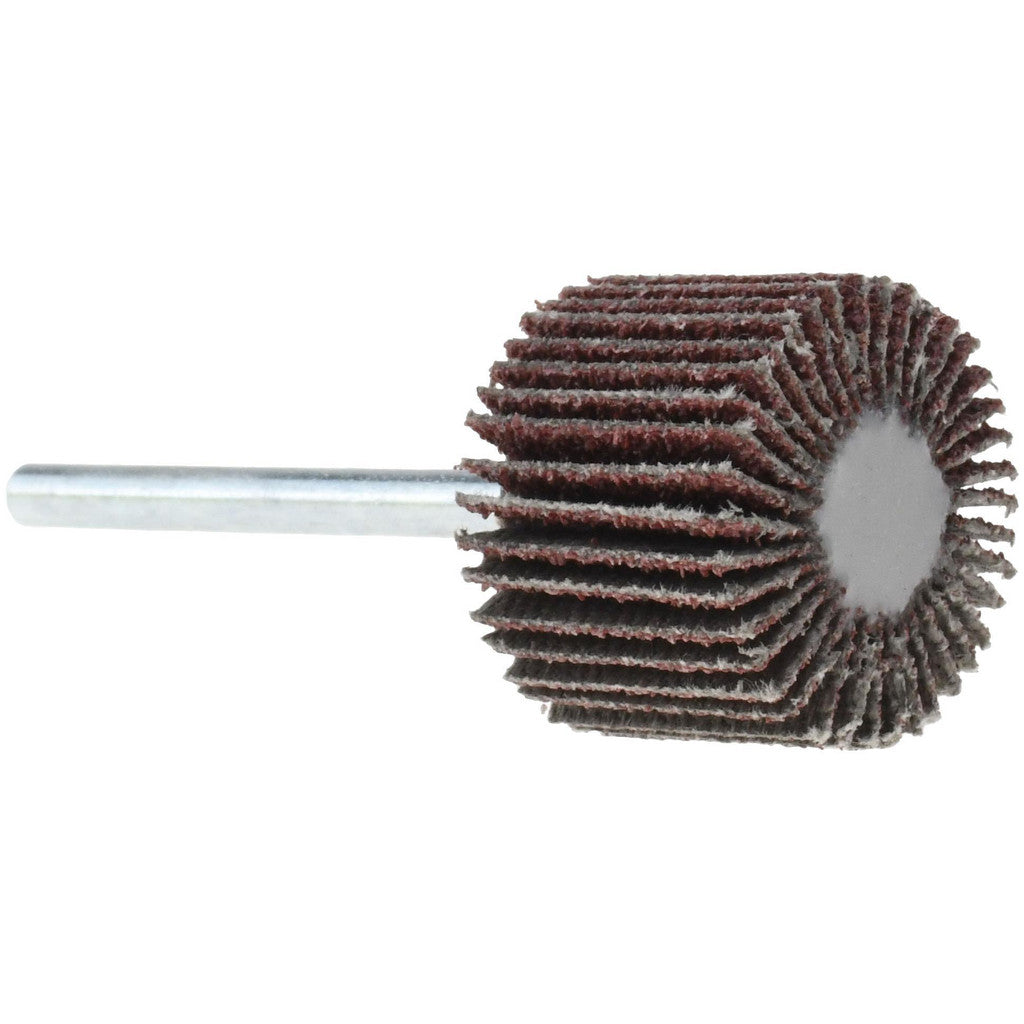 Value Collection - Mounted Flap Wheel: 3/4" Dia, 5/8" Face Width, 60 Grit, Aluminum Oxide | MSC Industrial Supply Co.