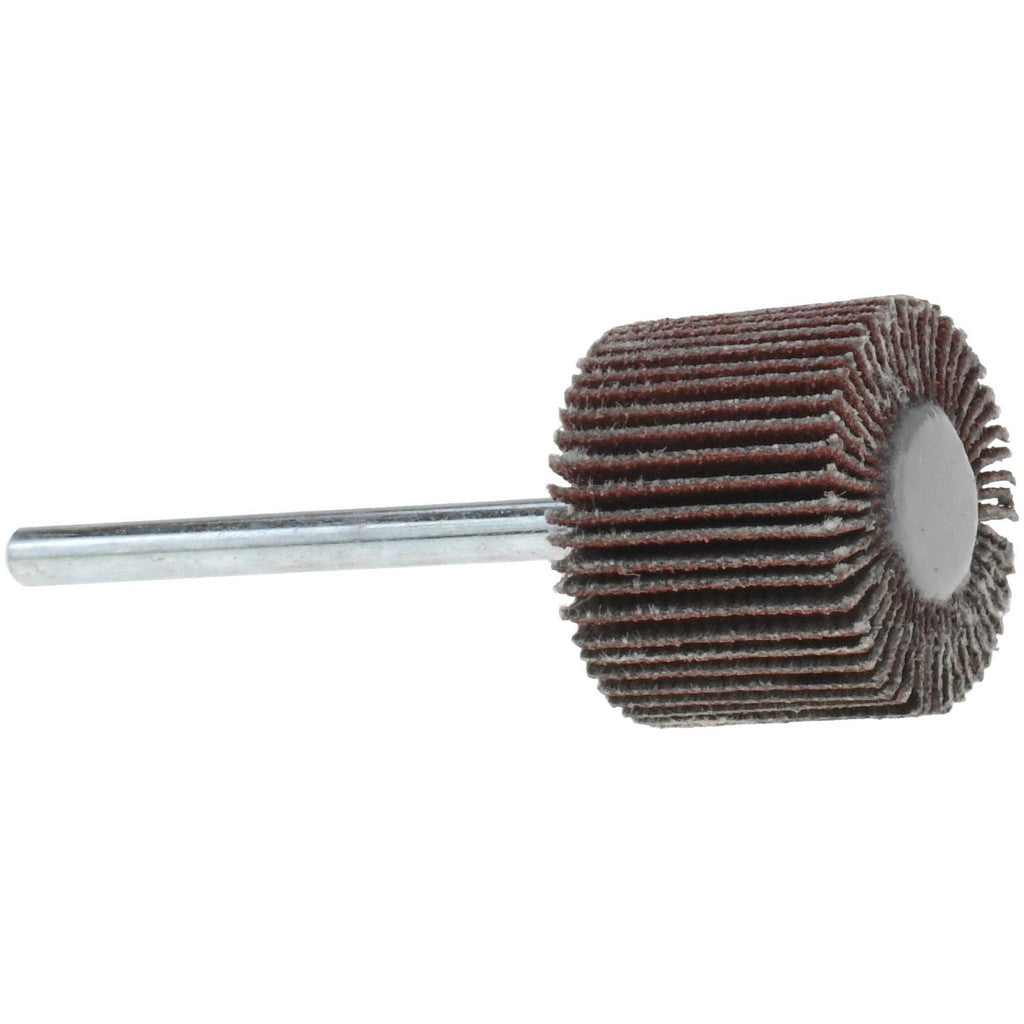 Value Collection - Mounted Flap Wheel: 3/4" Dia, 5/8" Face Width, 120 Grit, Aluminum Oxide | MSC Industrial Supply Co.