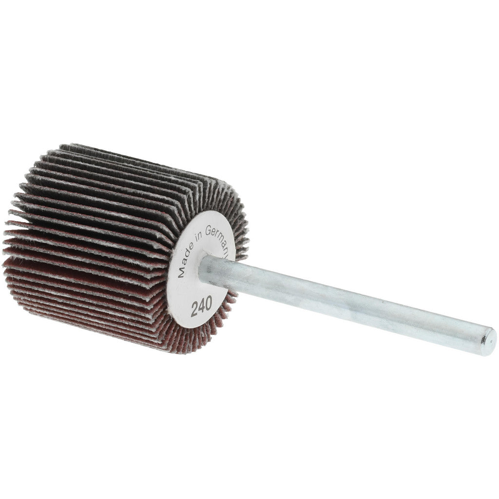 Value Collection - Mounted Flap Wheel: 3/4" Dia, 3/4" Face Width, 240 Grit, Aluminum Oxide | MSC Industrial Supply Co.