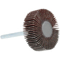 Value Collection - Mounted Flap Wheel: 1-3/16" Dia, 3/8" Face Width, 120 Grit, Aluminum Oxide | MSC Industrial Supply Co.