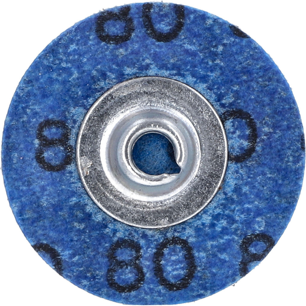 Norton - Quick-Change Disc: Type S, 1-1/2" Dia, 80 Grit, Zirconia Alumina, Coated | MSC Industrial Supply Co.