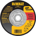 DeWALT Depressed-Center Wheel: Type 27, 4-1/2" Dia, 1/8" Thick, 5/8-11 Hole, Zirconia Alumina - 24 Grit, Resinoid Bond, 13300 Max RPM, Use with Angle Grinder
