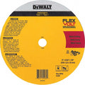 DeWALT Cut-Off Wheel: Type 1 (01/41), 9 Dia, 5/64" Thick, 7/8" Hole, Ceramic - 6500 RPM, Reinforced, 1 per Pack