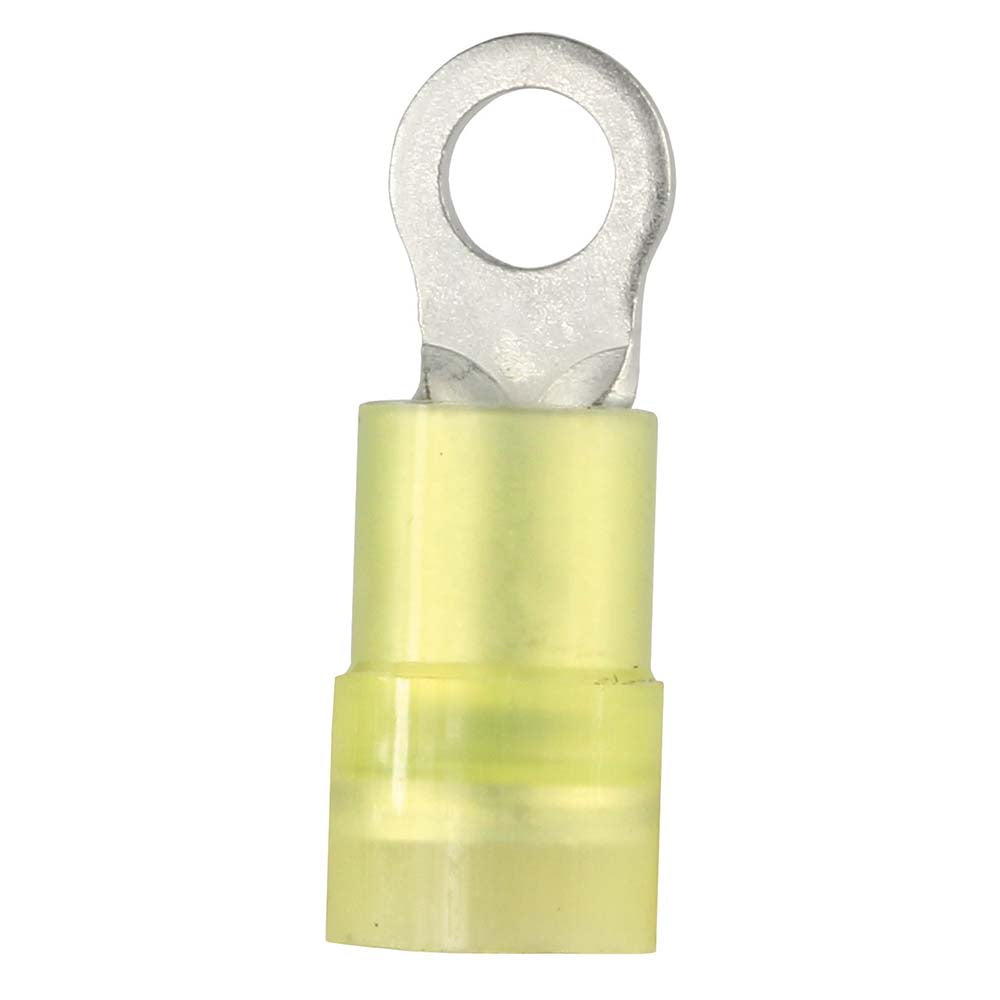 Value Collection - Circular Ring Terminal: 12 to 10 AWG, Crimp Connection, Partially Insulated | MSC Industrial Supply Co.