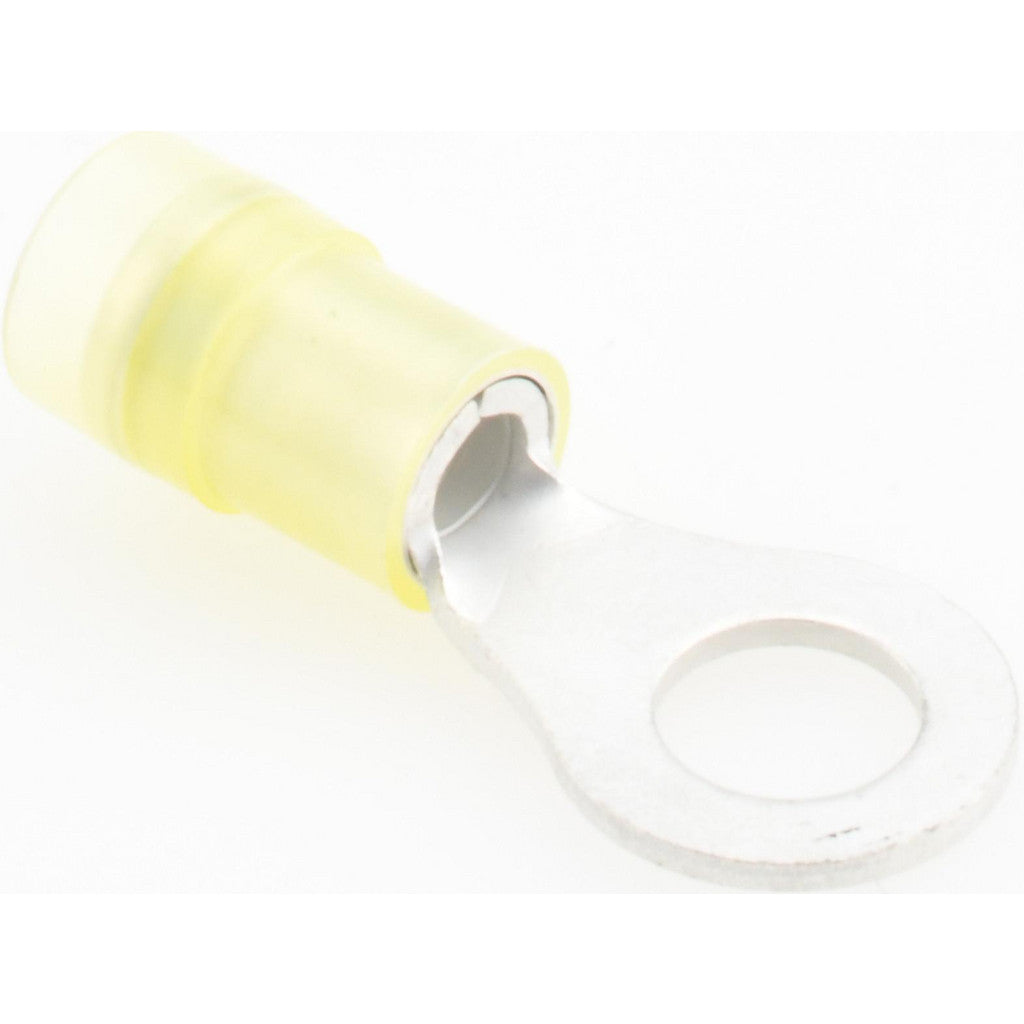 Value Collection - Circular Ring Terminal: 12 to 10 AWG, Crimp Connection, Partially Insulated | MSC Industrial Supply Co.