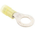 Value Collection - Circular Ring Terminal: 12 to 10 AWG, Crimp Connection, Partially Insulated | MSC Industrial Supply Co.