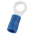 Value Collection - Circular Ring Terminal: 16 to 14 AWG, Crimp Connection, Partially Insulated | MSC Industrial Supply Co.