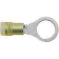 Value Collection - Circular Ring Terminal: 12 to 10 AWG, Crimp Connection, Partially Insulated | MSC Industrial Supply Co.