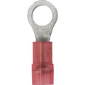 Value Collection - Circular Ring Terminal: 22 to 16 AWG, Crimp Connection, Partially Insulated | MSC Industrial Supply Co.