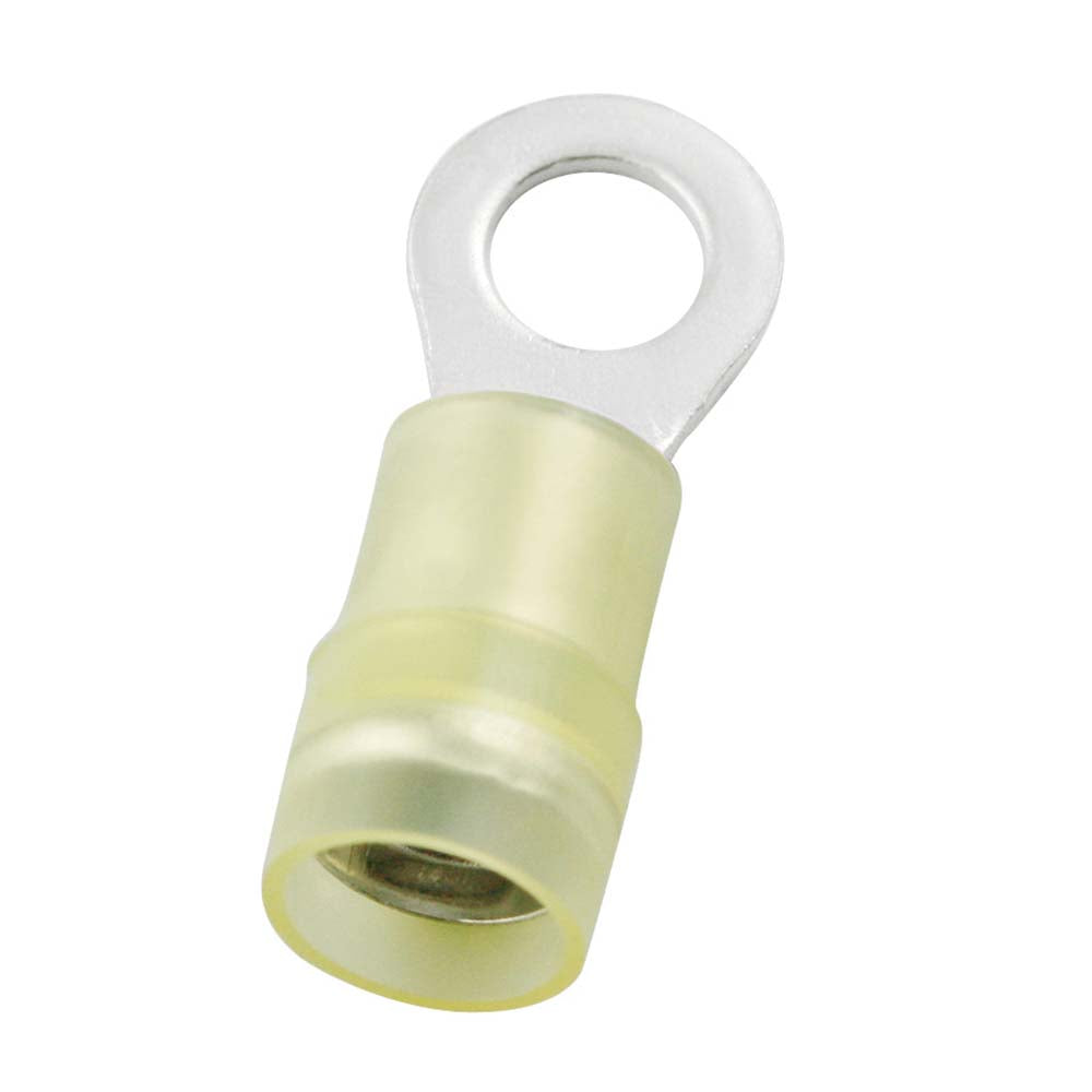 Value Collection - Circular Ring Terminal: 12 to 10 AWG, Crimp Connection, Partially Insulated | MSC Industrial Supply Co.
