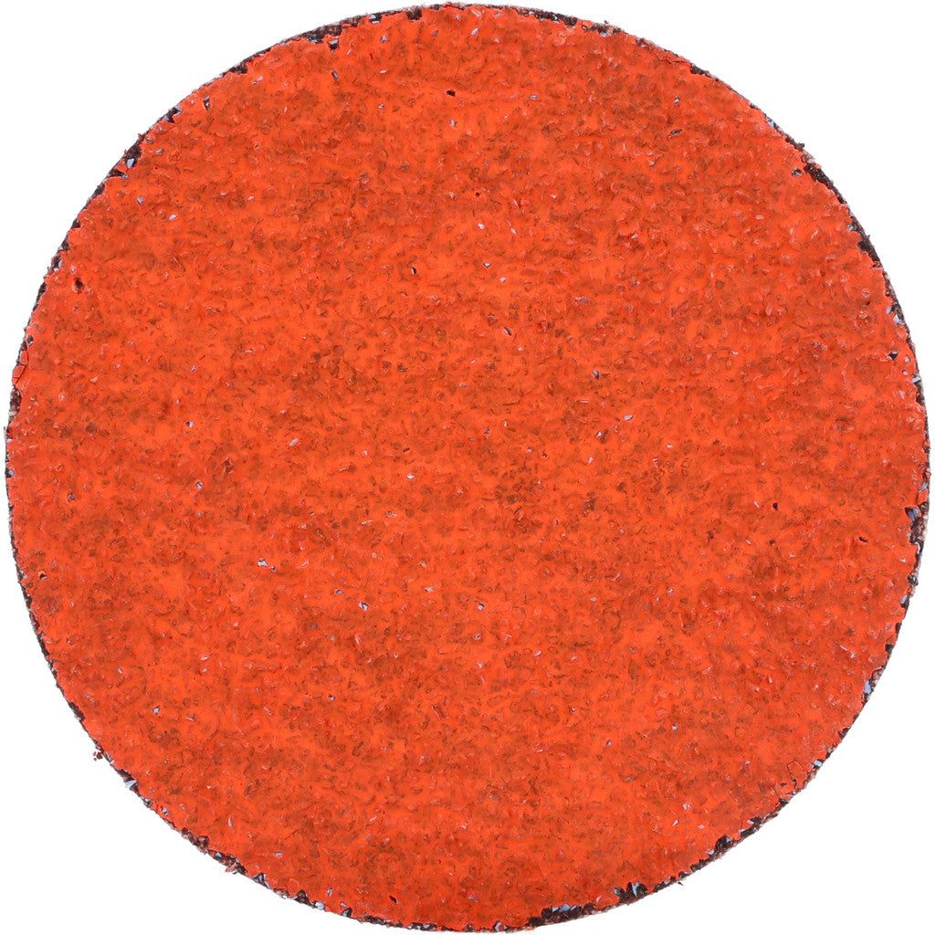 Norton - Quick-Change Disc: Type R, 3" Dia, 36 Grit, Premium Ceramic Alumina, Coated | MSC Industrial Supply Co.