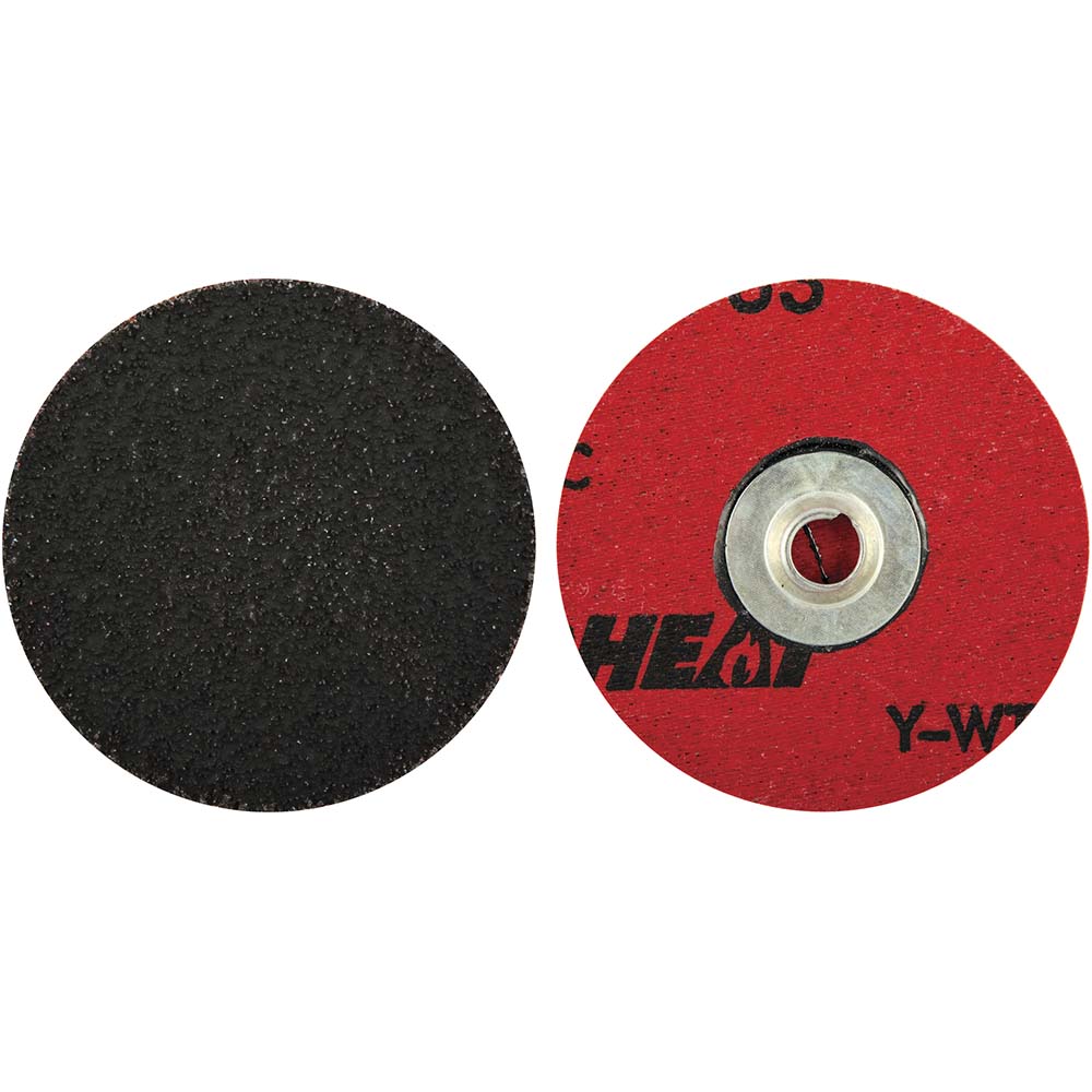 Norton - Quick-Change Disc: Type S, 3" Dia, 36 Grit, Ceramic Alumina, Coated | MSC Industrial Supply Co.
