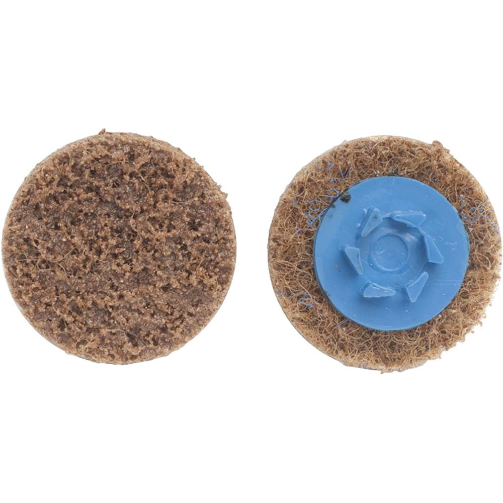 Norton - Quick-Change Disc: Type P, 3" Dia, Aluminum Oxide, Non-Woven | MSC Industrial Supply Co.