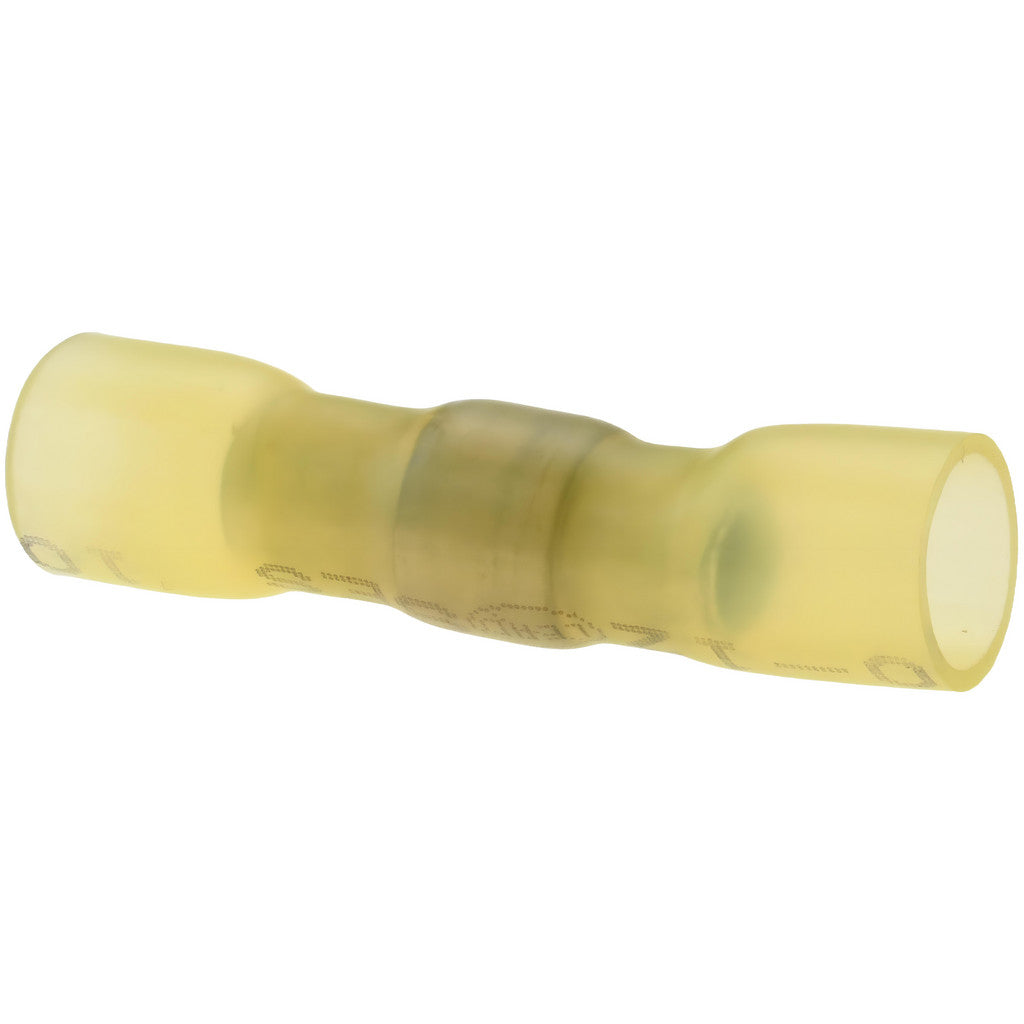 Value Collection - Butt Splice Terminal: Crimp-On, Yellow, 12/10 AWG, Heat Shrink & Polyolefin | MSC Industrial Supply Co.