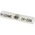 Value Collection - Butt Splice Terminal: Solder, Clear, 24/22 AWG, Heat Shrink & Polyolefin | MSC Industrial Supply Co.