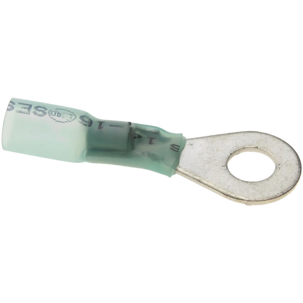 Value Collection - Closed Eyelet Ring Terminal: 16 to 14 AWG, Solder Connection, Partially Insulated | MSC Industrial Supply Co.