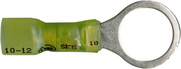Value Collection - Closed Eyelet Ring Terminal: 12 to 10 AWG, Partially Insulated | MSC Industrial Supply Co.