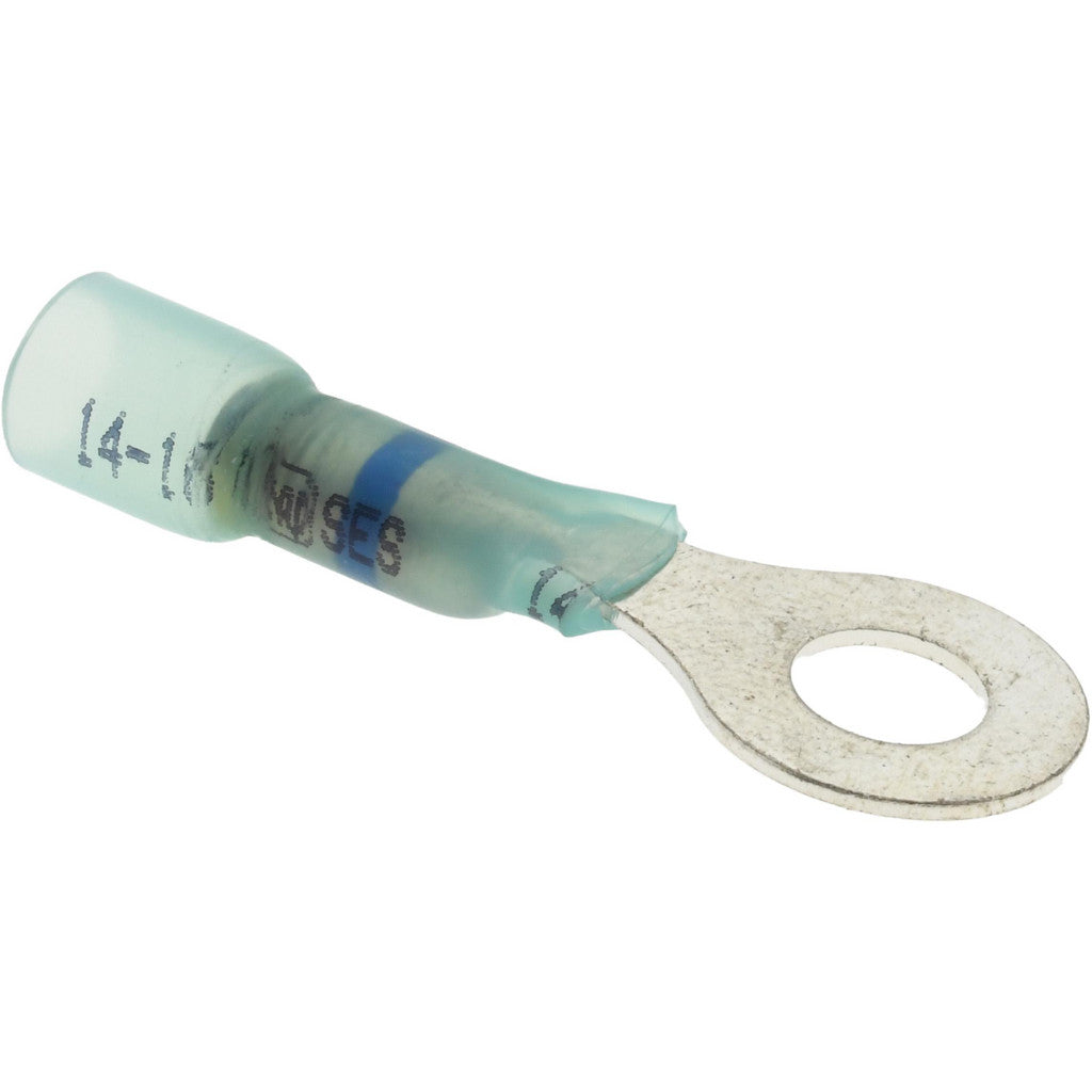 Value Collection - Closed Eyelet Ring Terminal: 16 to 14 AWG, Partially Insulated | MSC Industrial Supply Co.