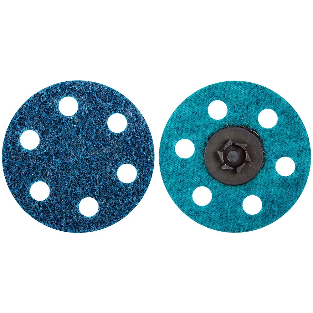 Norton - Quick-Change Disc: Type P, 3" Dia, Aluminum Oxide, Non-Woven | MSC Industrial Supply Co.