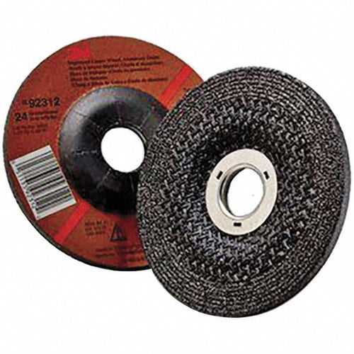 3M - Depressed-Center Wheel: Type 27, 4-1/2" Dia, 1/4" Thick, 7/8" Hole, Aluminum Oxide | MSC Industrial Supply Co.