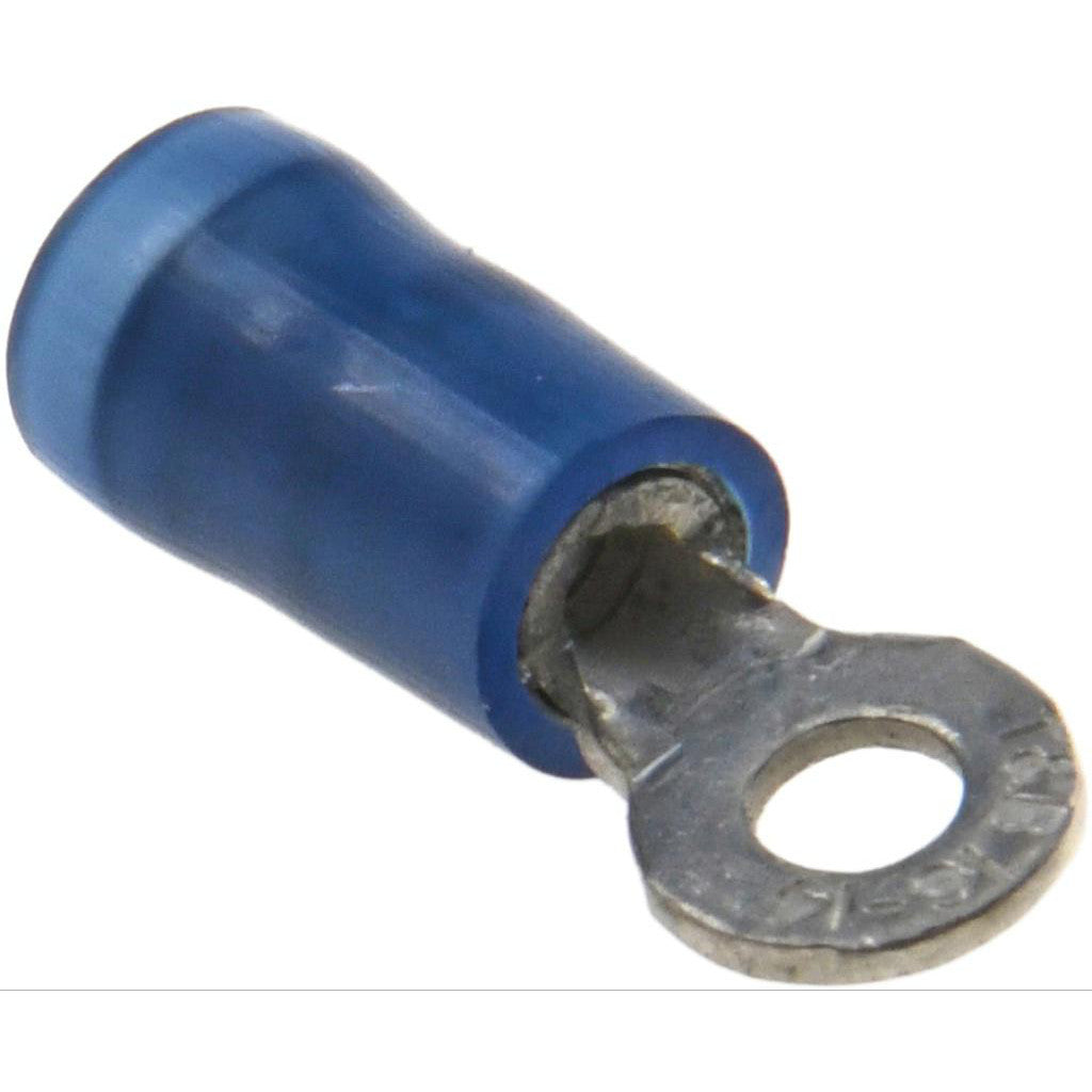Value Collection - Circular Ring Terminal: 16 to 14 AWG, Crimp Connection, Partially Insulated | MSC Industrial Supply Co.
