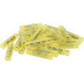Value Collection - Butt Splice Terminal: Crimp-On, Yellow, 12/10 AWG, Fully Insulated, Nylon | MSC Industrial Supply Co.