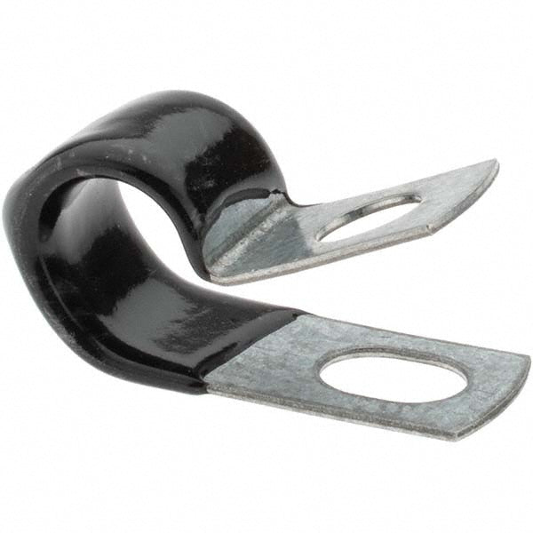 Value Collection - 3/8" Bundle Dia, 1/4" Hole, Steel Clamp | MSC Industrial Supply Co.