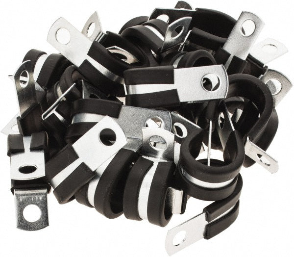 Value Collection - 5/8" Bundle Dia, 1/2" Hole, Steel Clamp | MSC Industrial Supply Co.