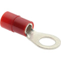 Value Collection - Circular Ring Terminal: 8 AWG, Crimp Connection, Partially Insulated | MSC Industrial Supply Co.