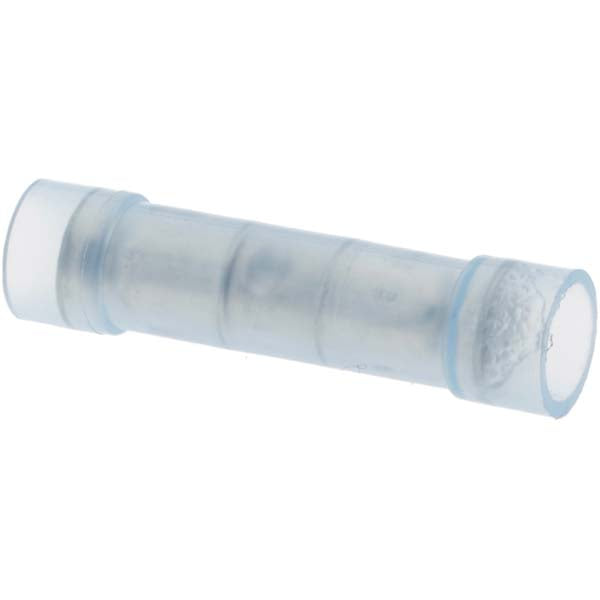 Value Collection - Butt Splice Terminal: Crimp-On, Blue, 16/14 AWG, Fully Insulated, Nylon | MSC Industrial Supply Co.