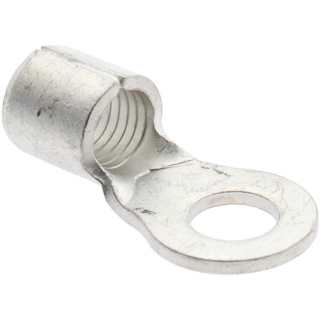 Value Collection - Circular Ring Terminal: 4 AWG, Crimp Connection, Non-Insulated | MSC Industrial Supply Co.