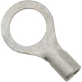 Value Collection - Circular Ring Terminal: 4 AWG, Crimp Connection, Non-Insulated | MSC Industrial Supply Co.