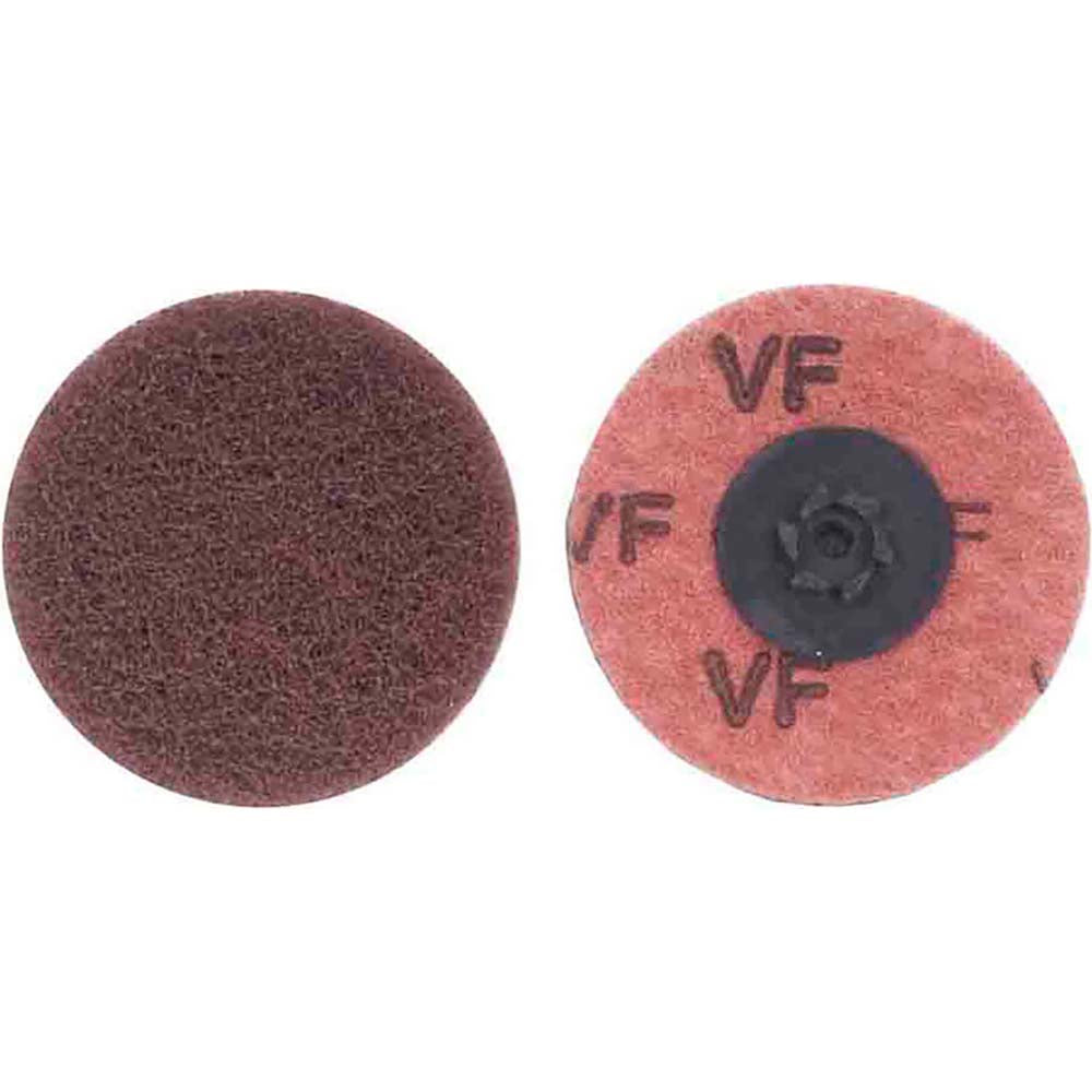 Norton - Quick-Change Disc: Type P, 3" Dia, Aluminum Oxide, Non-Woven | MSC Industrial Supply Co.