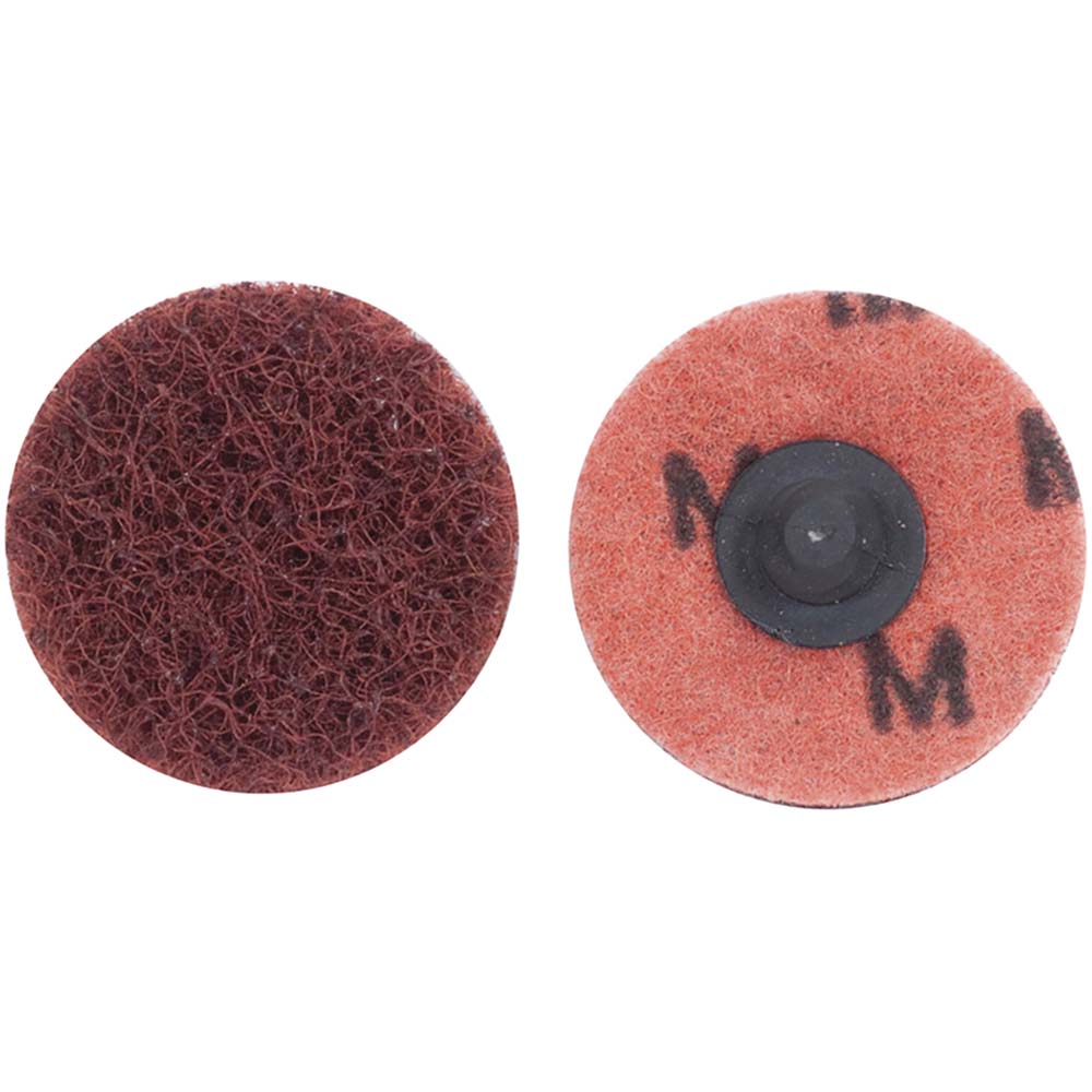Norton - Quick-Change Disc: Type R, 3" Dia, Aluminum Oxide, Non-Woven | MSC Industrial Supply Co.
