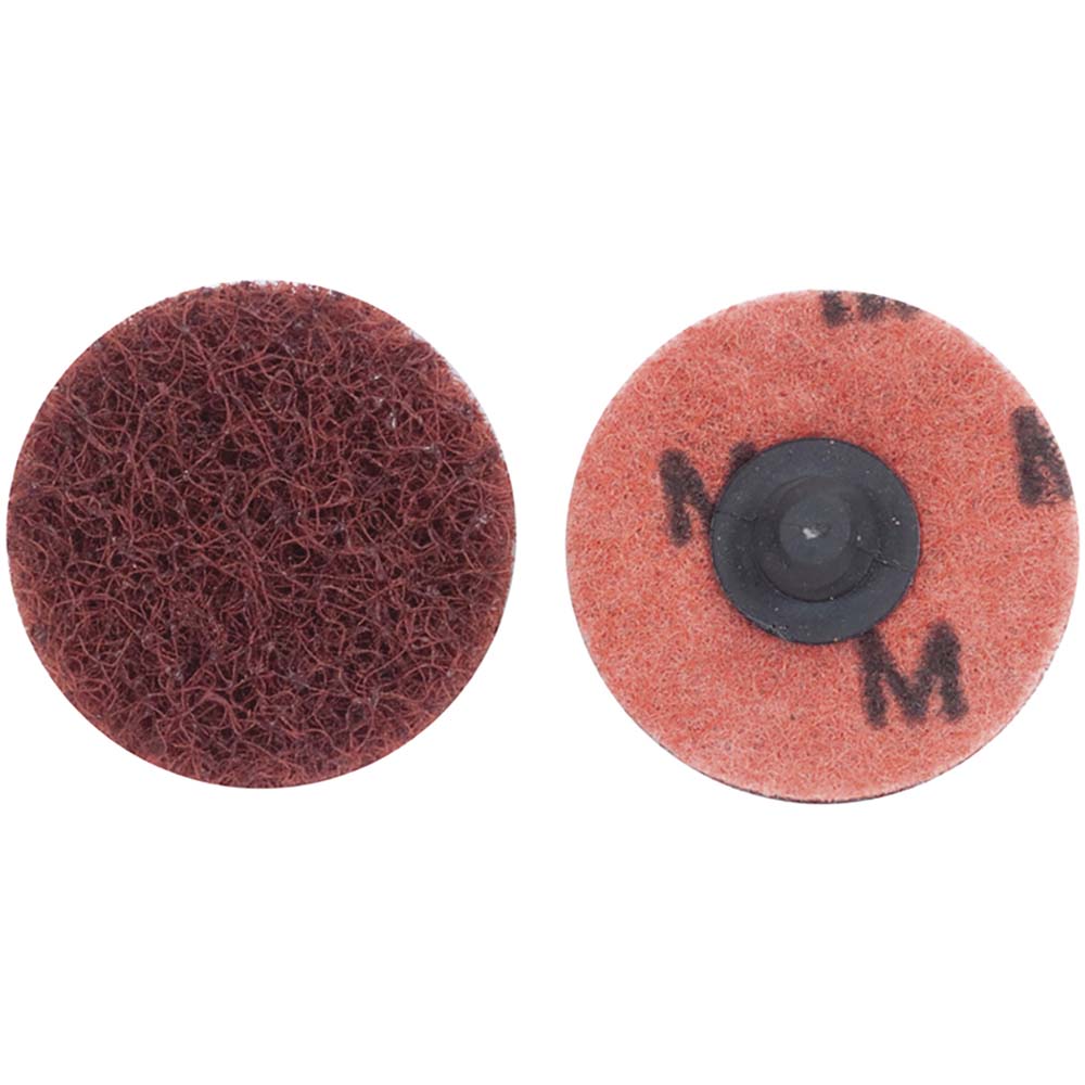 Norton - Quick-Change Disc: Type R, 2" Dia, Aluminum Oxide, Non-Woven | MSC Industrial Supply Co.