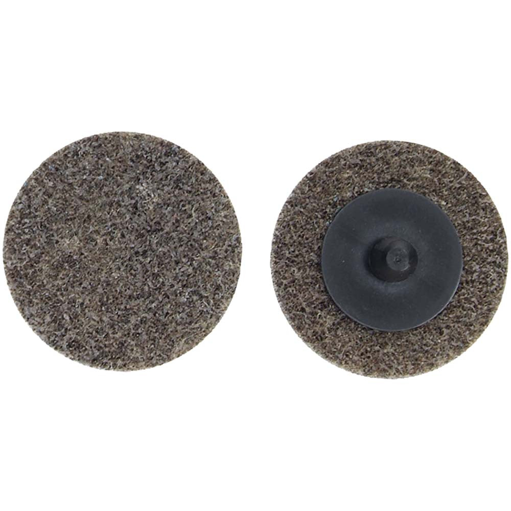 Norton - Quick-Change Disc: Type R, 3" Dia, Aluminum Oxide, Non-Woven | MSC Industrial Supply Co.