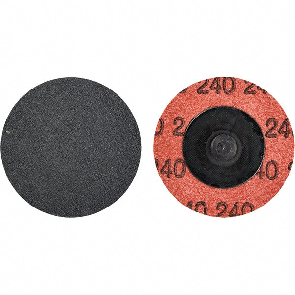 Norton - Quick-Change Disc: Type R, 2" Dia, 240 Grit, Aluminum Oxide, Coated | MSC Industrial Supply Co.