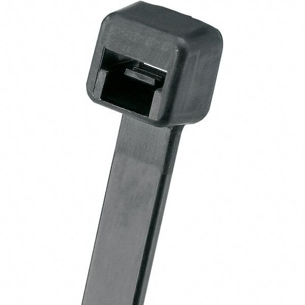 Panduit - Cable Tie: 8" Long, Black, Nylon, Standard | MSC Industrial Supply Co.